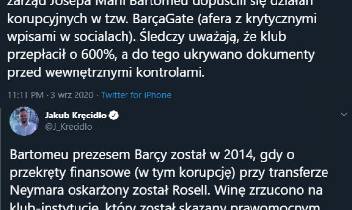 KŁOPOTY Bartomeu! Poważne oskarżenia o korupcję...